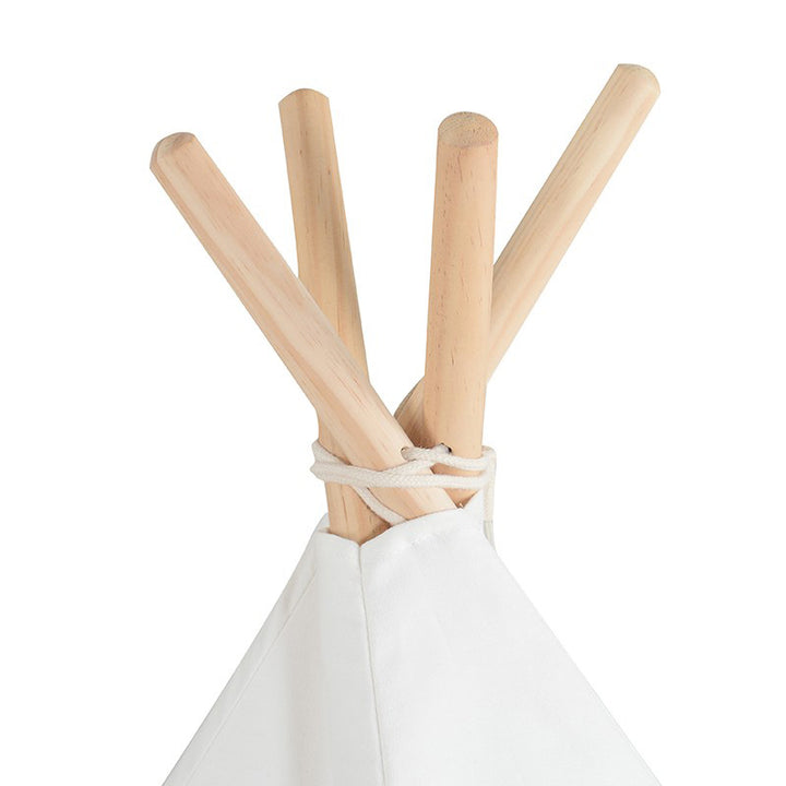 Triangles Kids Teepee Tent Pine Poles 2