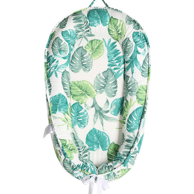 Tropical Leaves Newborn Baby Nest Lounger & Cocoon
