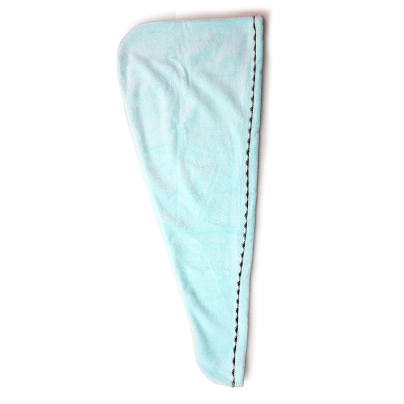 Turbie Twist Light Blue Microfibre Hair Towel Wrap