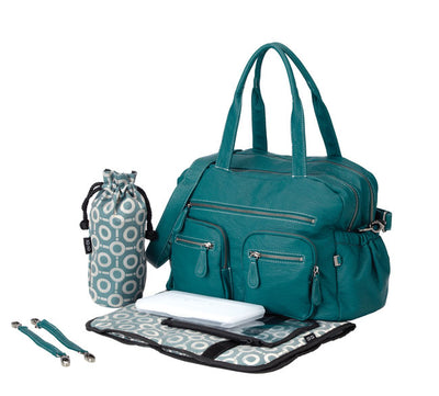 OIOI Faux Lizard Carry All Nappy Bag