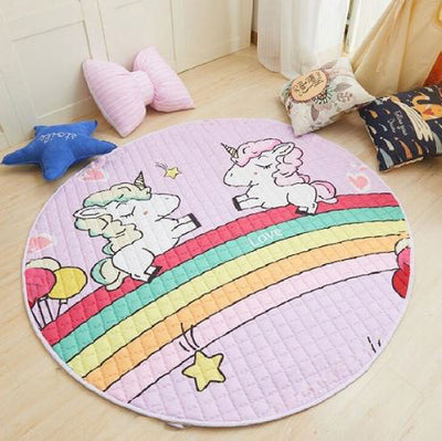 Twin Unicorns Baby Play Mat