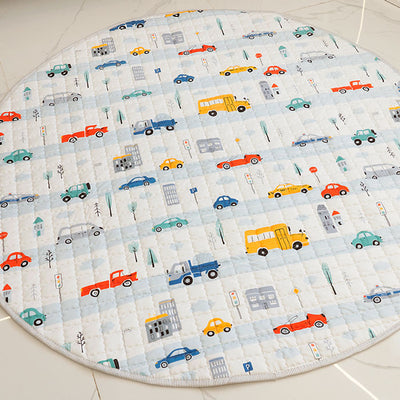 Wheels on the Road Baby Playmat 150 cm Diameter front