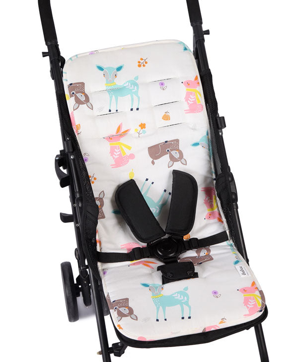 Woodland Animals Pram Liner
