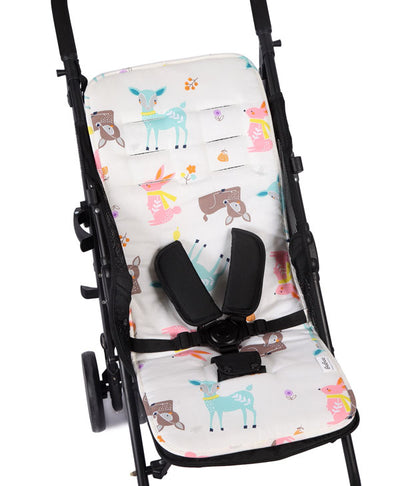 Woodland Animals Pram Liner