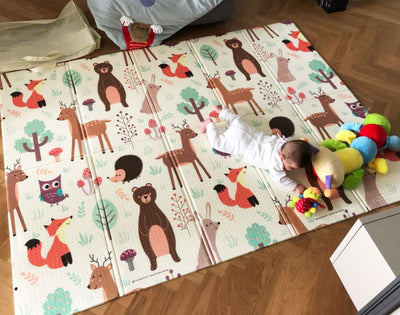 Woodland Animals Large Baby Play Mat customer image