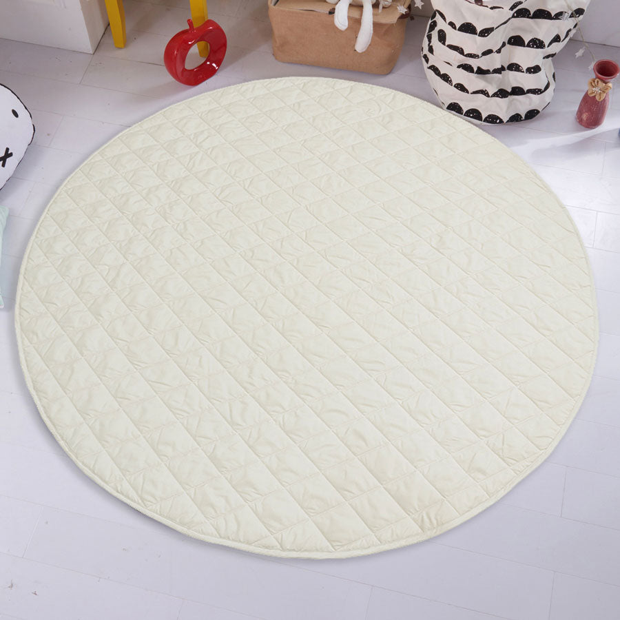 Wynn Beige Baby Playmat 150 cm Diameter front 1