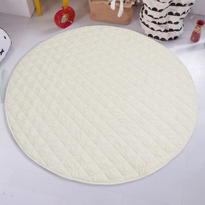Wynn Beige Baby Playmat 150 cm Diameter front 1