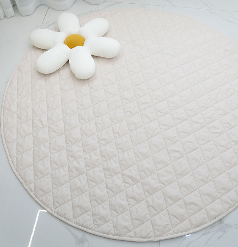 Wynn Beige Baby Playmat 150 cm Diameter front