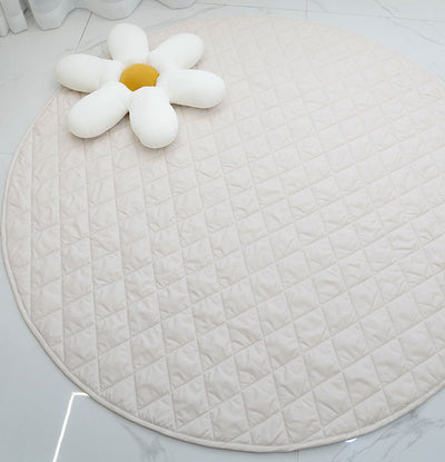 Wynn Beige Baby Playmat 150 cm Diameter front