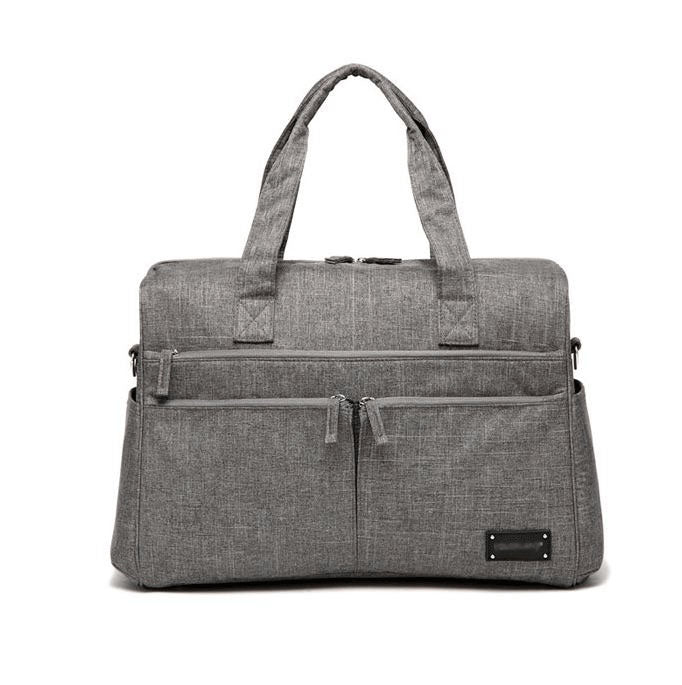 Abbey Carry All Nappy Bag - Grey