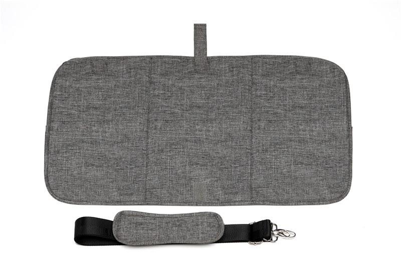 Addie All In One Nappy Bag - Grey