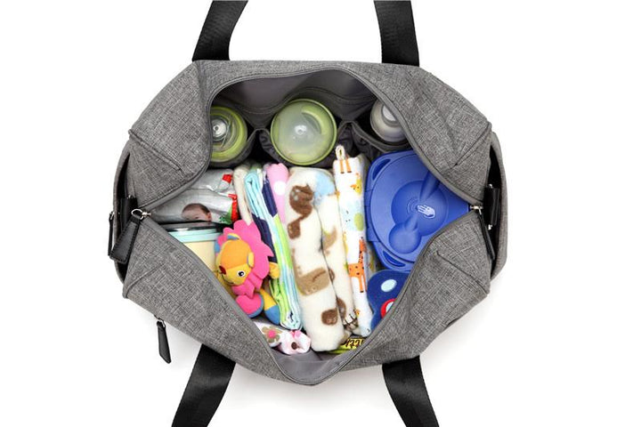 Addie All In One Nappy Bag - Grey