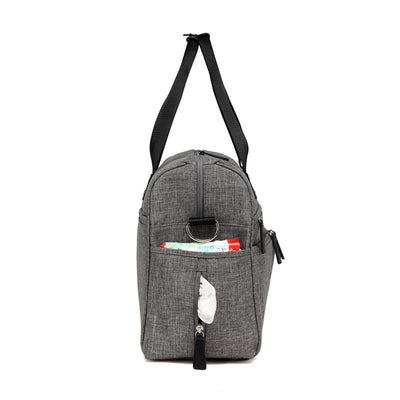 Addie All In One Nappy Bag - Grey