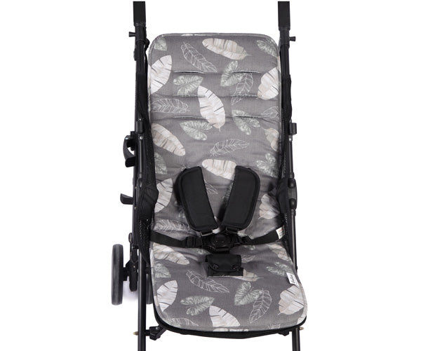 Adele Grey Pram Liner