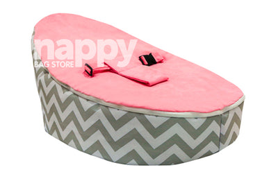 Ava-Zig Zag Retreat Baby Bean Bag