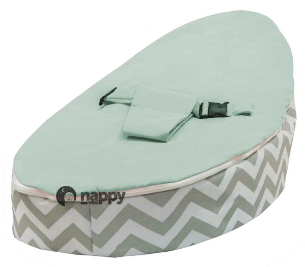 Aavi - Chevron Retreat Baby Bean Bag