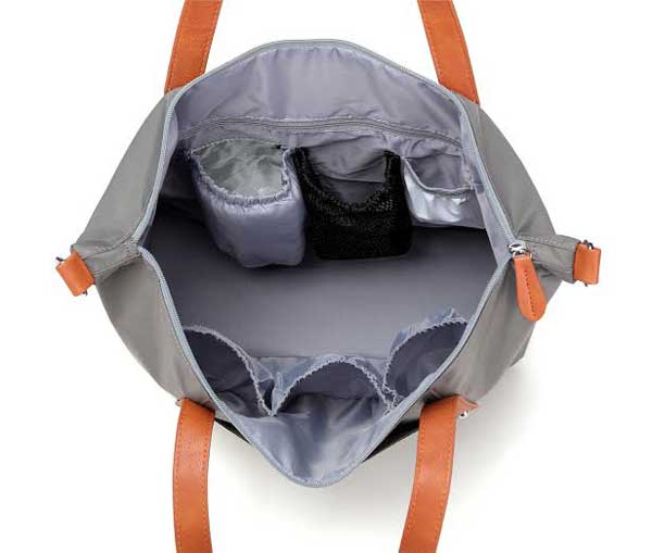 Benito Grey Tote Nappy Bag