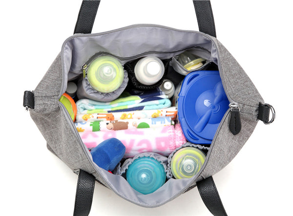 Benito Grey Tote Nappy Bag