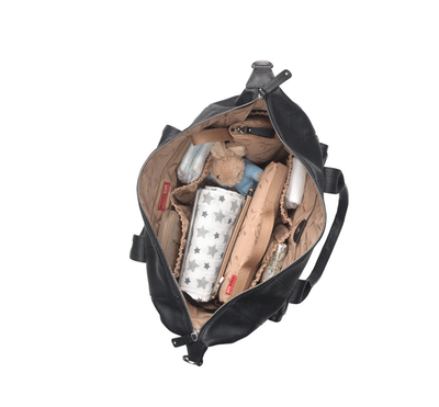 Storksak Charlotte Leather Nappy Bag