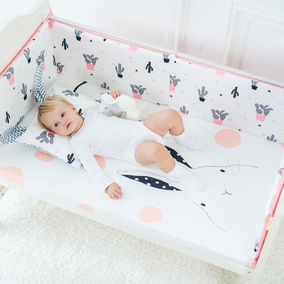 Cute Bunny Cot Sheet