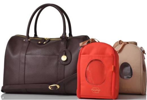 PacaPod Firenze Leather Nappy Bag