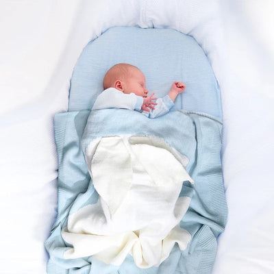 Long Ear Bunny Baby Blanket