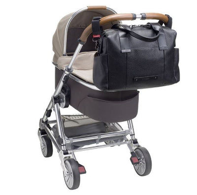 Storksak Kym Leather Nappy Bag