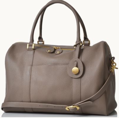 PacaPod Firenze Leather Nappy Bag