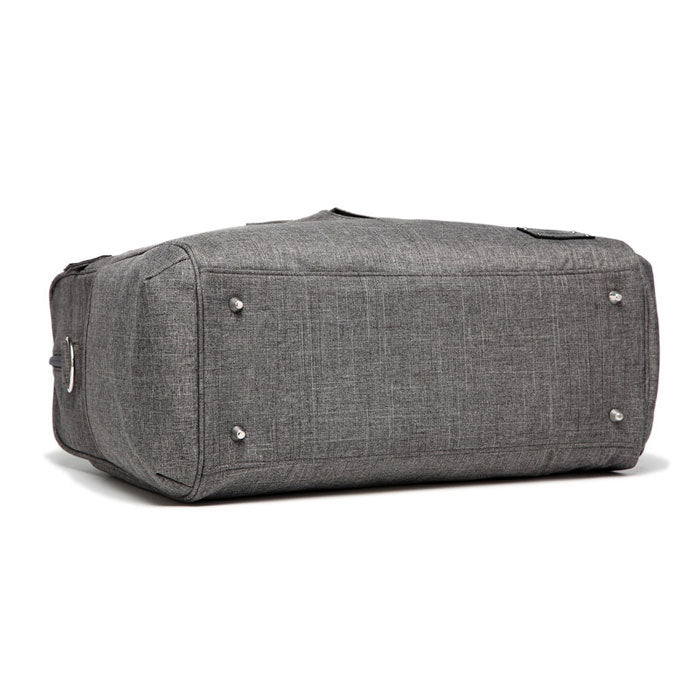 Abbey Carry All Nappy Bag - Grey