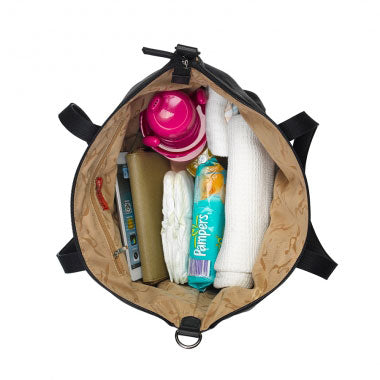 Storksak Noa Leather Nappy Bag