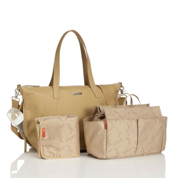 Storksak Noa Leather Nappy Bag