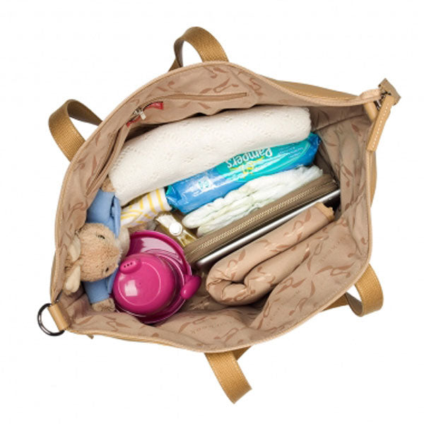 Storksak Noa Leather Nappy Bag