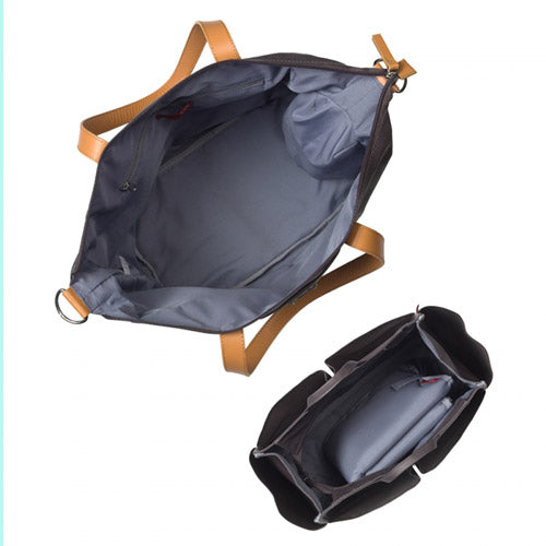 Storksak Black Noa Nappy Bag