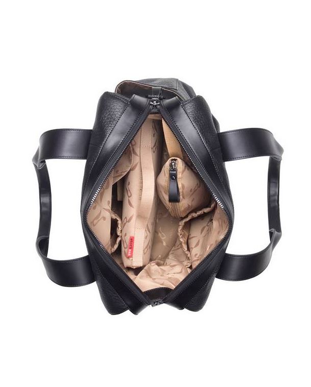 Storksak Kym Leather Nappy Bag