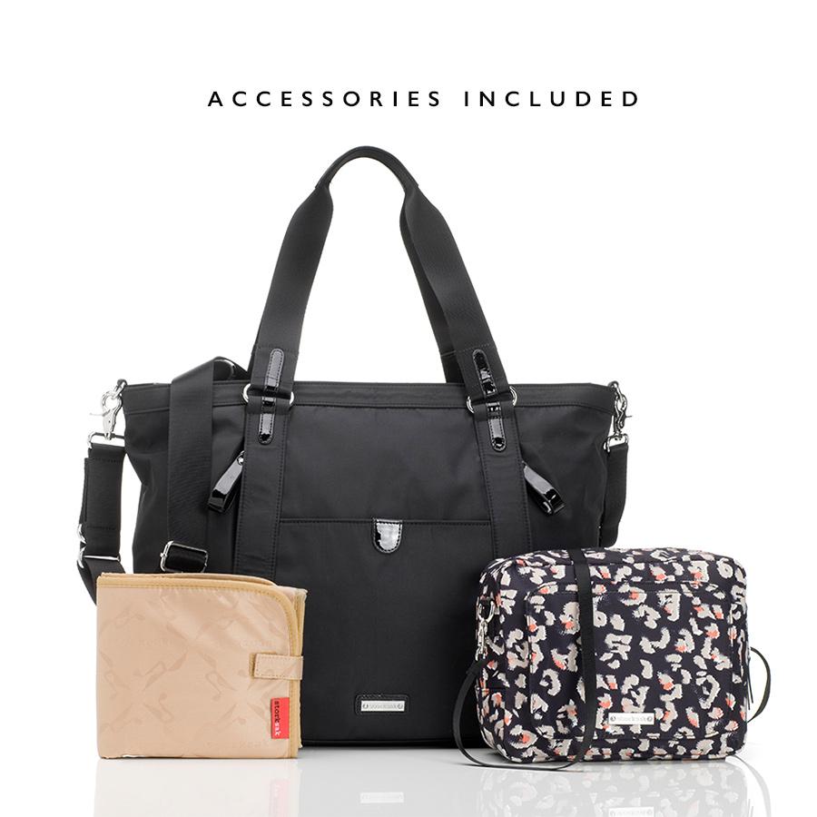 Storksak Cleo Baby Changing Bag Black