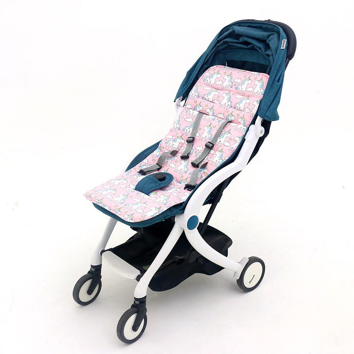 White Unicorn Pram Liner