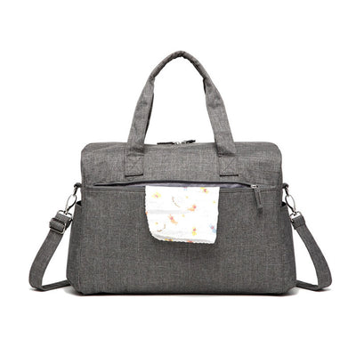 Abbey Carry All Nappy Bag - Grey