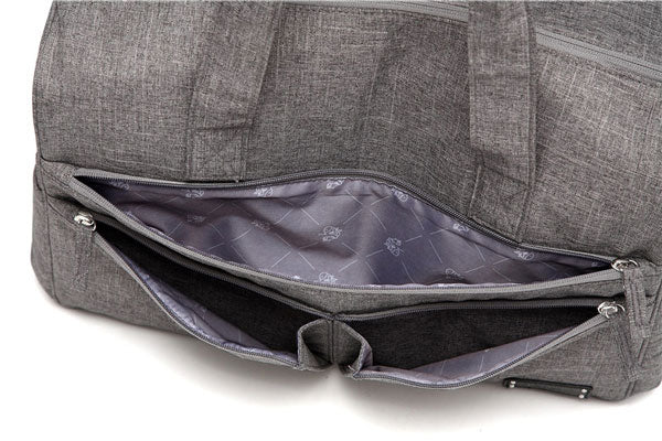 Abbey Carry All Nappy Bag - Grey
