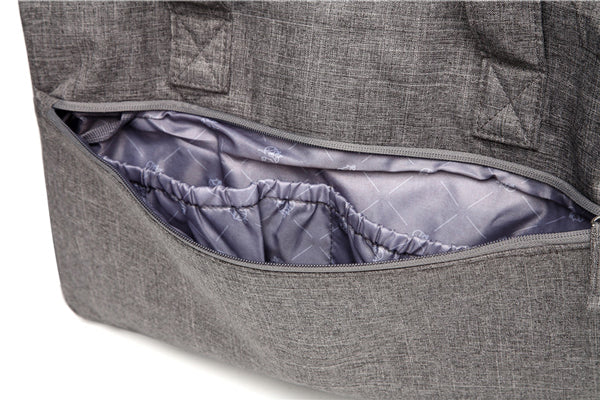 Abbey Carry All Nappy Bag - Grey