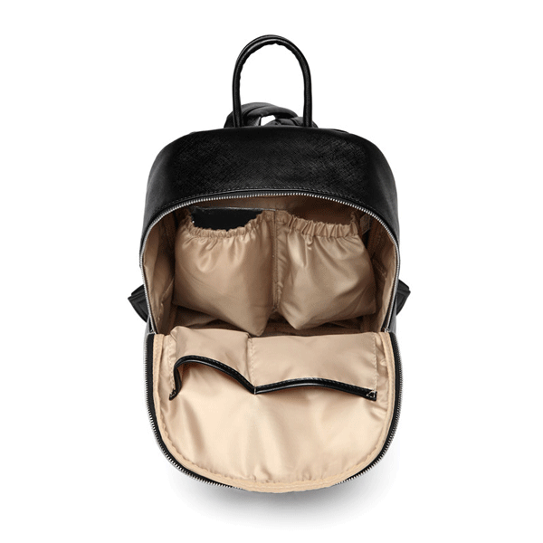 Smart Viv Nappy Bag Backpack - Black