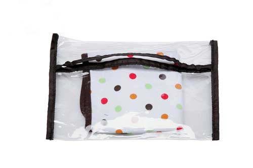 Charlie Two Tone Tote with change station